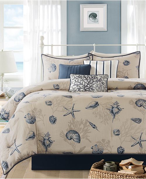 Madison Park Bayside 7 Pc Queen Comforter Set Reviews Bed In