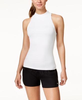 nike sleeveless swim shirt