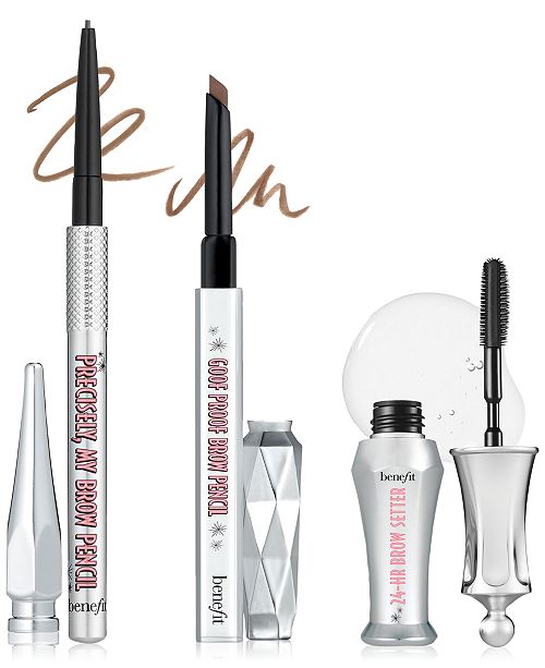 Benefit Cosmetics 3Pc. Brow Tryouts! Mini Eyebrow Set Makeup