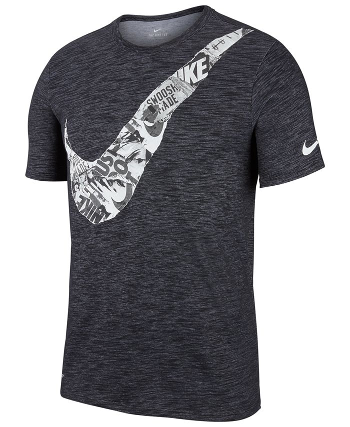 Nike Men's Dry Collage Logo Training T-Shirt - Macy's