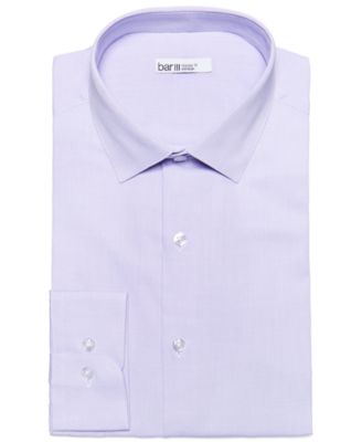 Bar III - Men's Max Slim-Fit Textured Dress Shirt