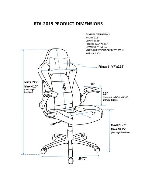 Furniture Techni Mobili Office Chair Reviews Furniture Macy S