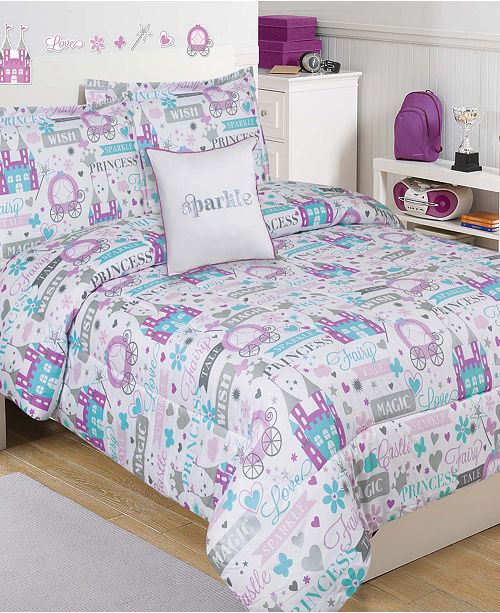 Mytex Sparkle Princess Comforter Sets Reviews Bed In A Bag
