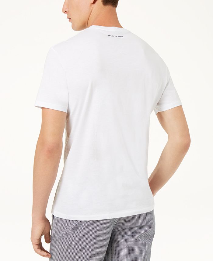 A|X Armani Exchange Men's Pima Cotton Slim Fit Pocket T-Shirt - Macy's