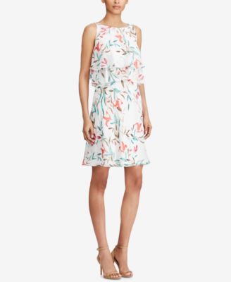 American Living - Floral-Print Popover Dress