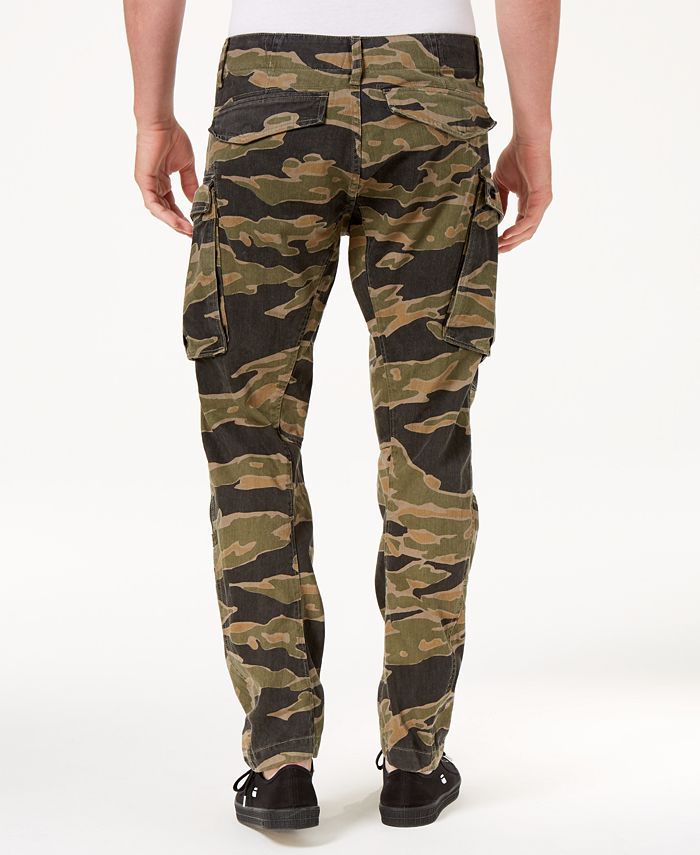 G-Star Raw Men's Denim Tiger 3D Straight Tapered Cargo Pants - Macy's