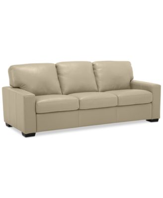 Ennia 82" Leather Sofa