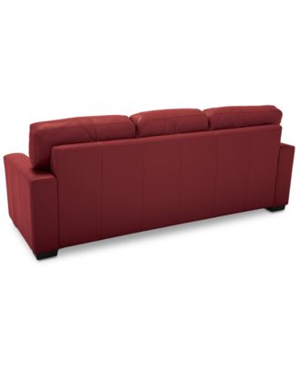 Ennia 82" Leather Sofa