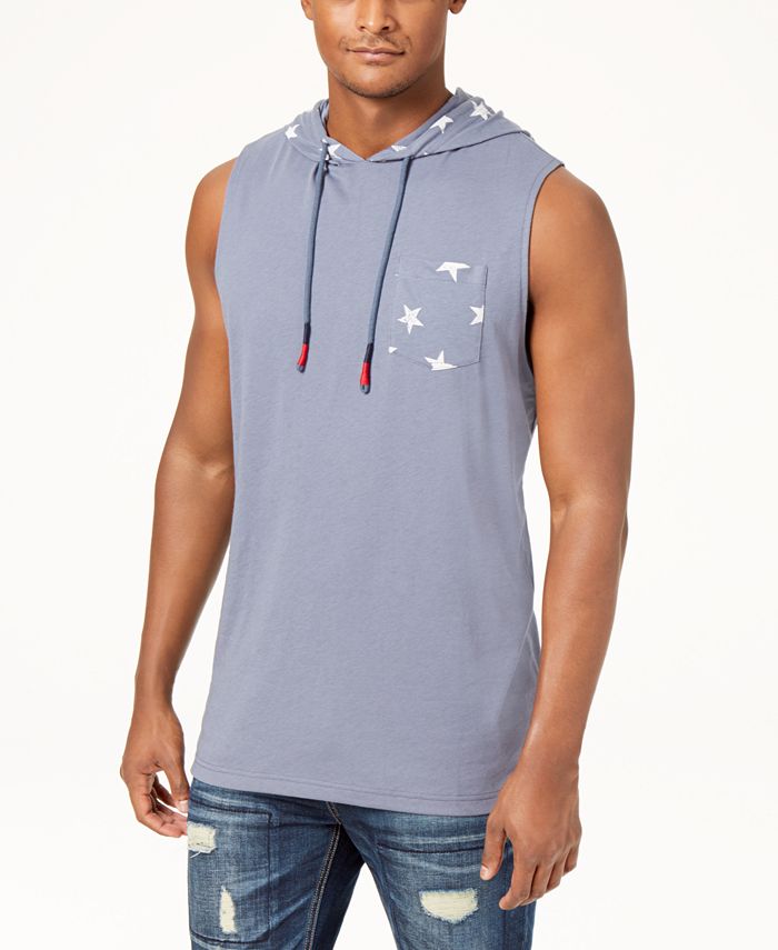 American rag sleeveless hoodie deals