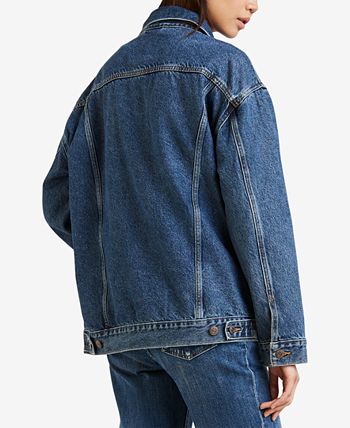 Levi s Baggy Trucker Cotton Denim Jacket Macy s