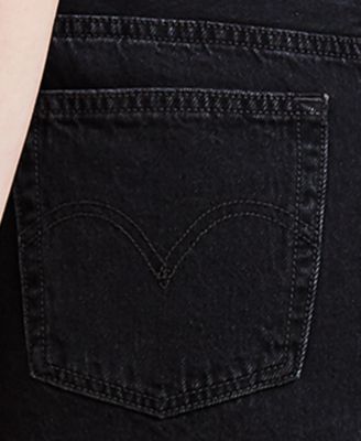 Women's 501 Button Fly High-Rise Denim Shorts
