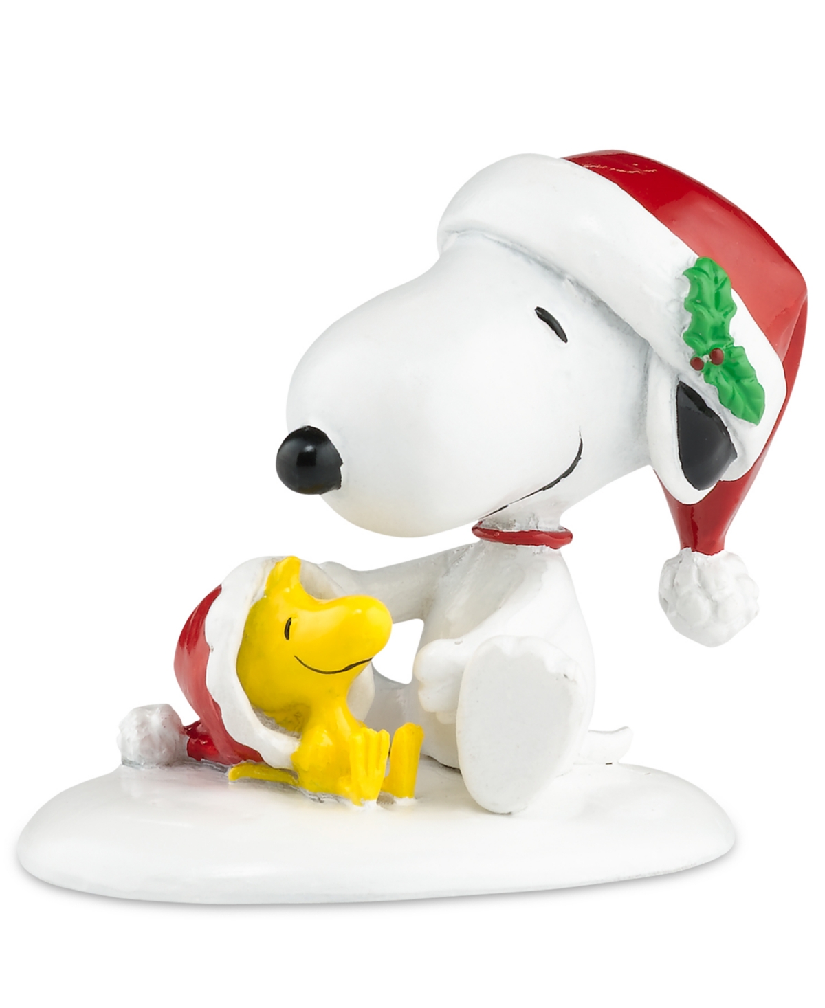 Department Five Villages Happy Holidays Snoopy & Woodstock In No Color