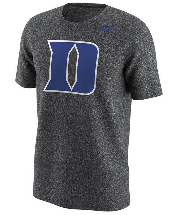 Nike Men's Duke Blue Devils Marled Primary Logo T-Shirt - Macy's