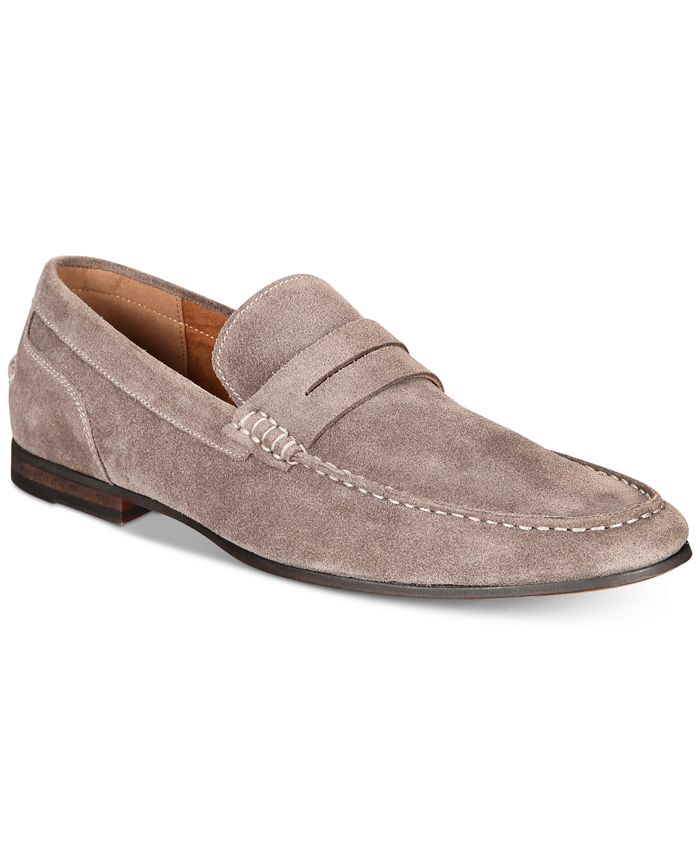 Kenneth Cole Reaction Men's Crespo Suede Penny Loafers - Macy's