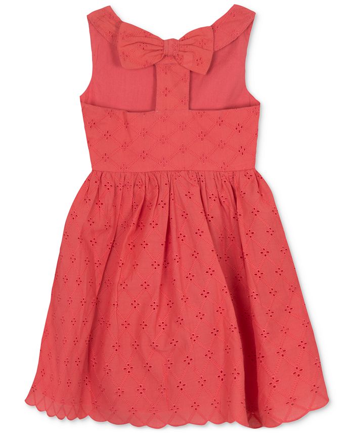 Rare Editions Eyelet Fit & Flare Dress, Baby Girls - Macy's