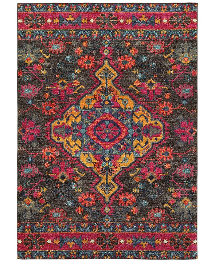 JHB Design CLOSEOUT! Archive Ives 6' 7" x 9' 1" Area Rug Macy's