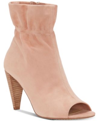 vince camuto addiena leather ankle bootie