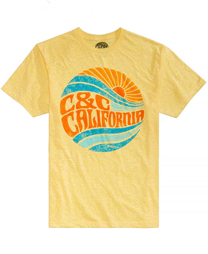 C&C California Men's Sunny Daze Graphic-Print T-Shirt - Macy's