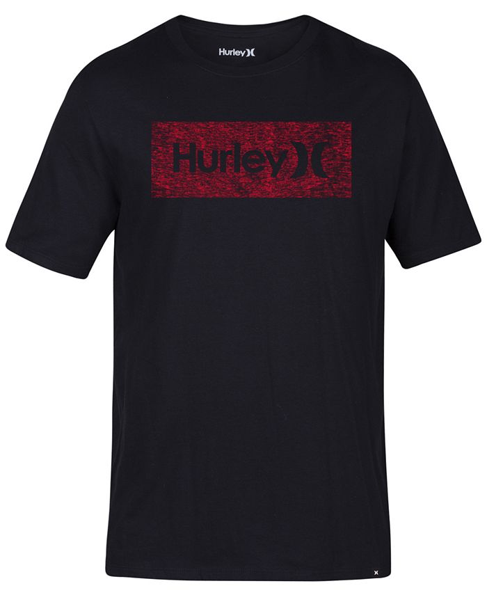 Hurley Men's One And Only Box Logo T-Shirt & Reviews - T ...