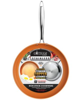 Gotham Steel - Stainless Steel 11" Fry Pan
