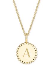 Initial top necklace macys