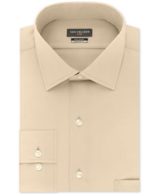 Van Heusen - Men's Classic/Regular Fit Stretch Solid Dress Shirt