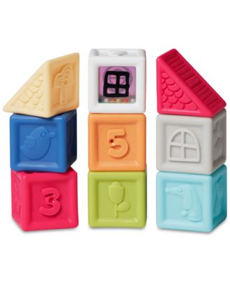 Skip Hop Vibrant Village Squeeze & Squeak Blocks