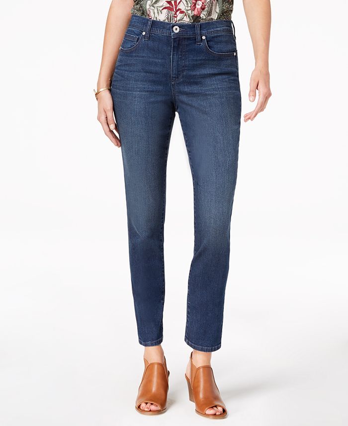 Style & Co Petite Slim StraightLeg Ankle Jeans, Created for Macy's