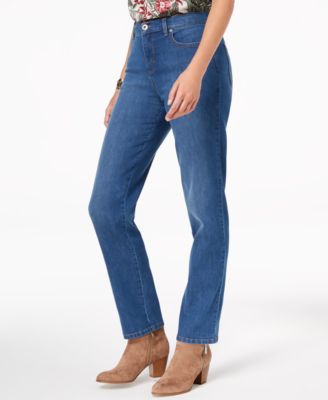 tummy control high rise jeans