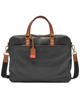 Fossil - Men's Double-Zip Workbag