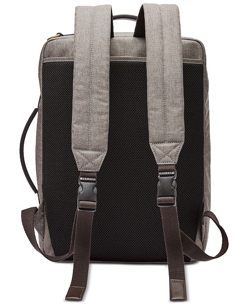 Fossil Men's Buckner Briefcase Backpack & Reviews Laptop Bags & Briefcases Luggage Macy's