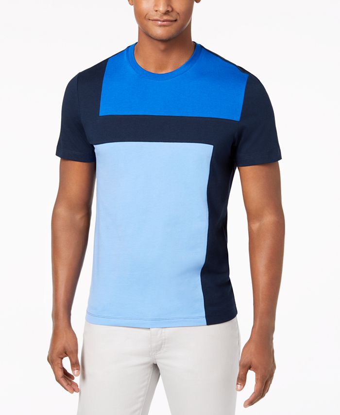 Alfani Men's Colorblocked T-Shirt - Macy's
