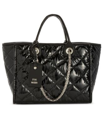 steve madden quilted tote