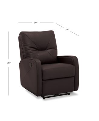 Finchley Leather Power Wallhugger Recliner