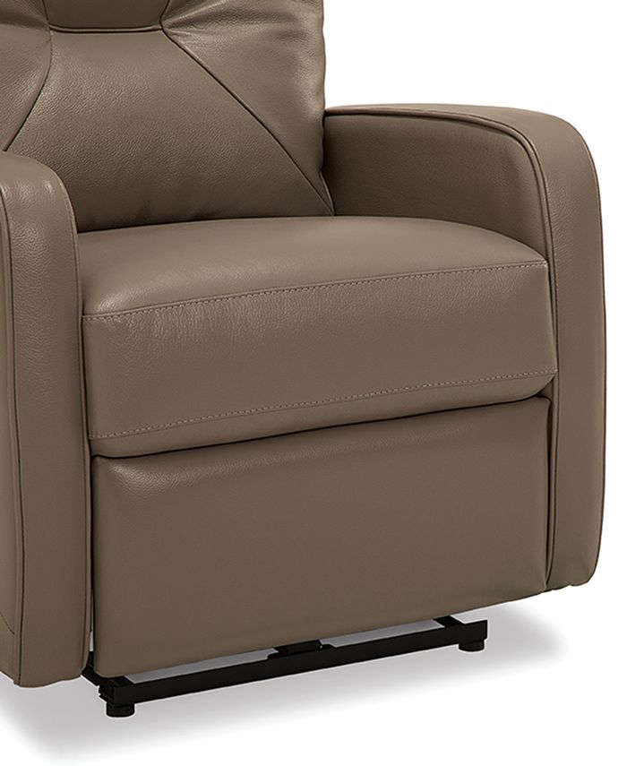 Furniture Finchley Leather Power Wallhugger Recliner Macy's