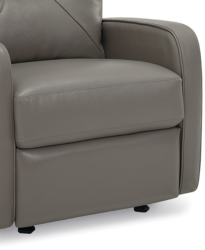Furniture Finchley Leather Power Rocker Recliner & Reviews Furniture