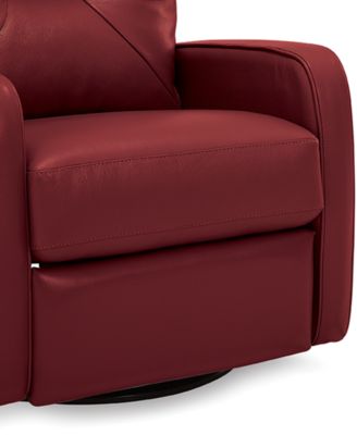 Finchley Leather Power Swivel Glider Recliner