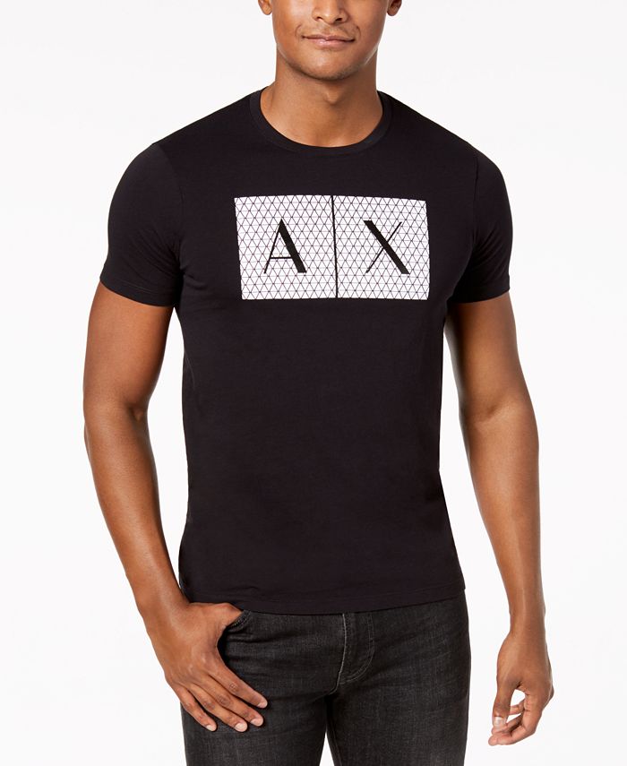 A|X Armani Exchange Men's Foundation Triangulation T-Shirt archived ...