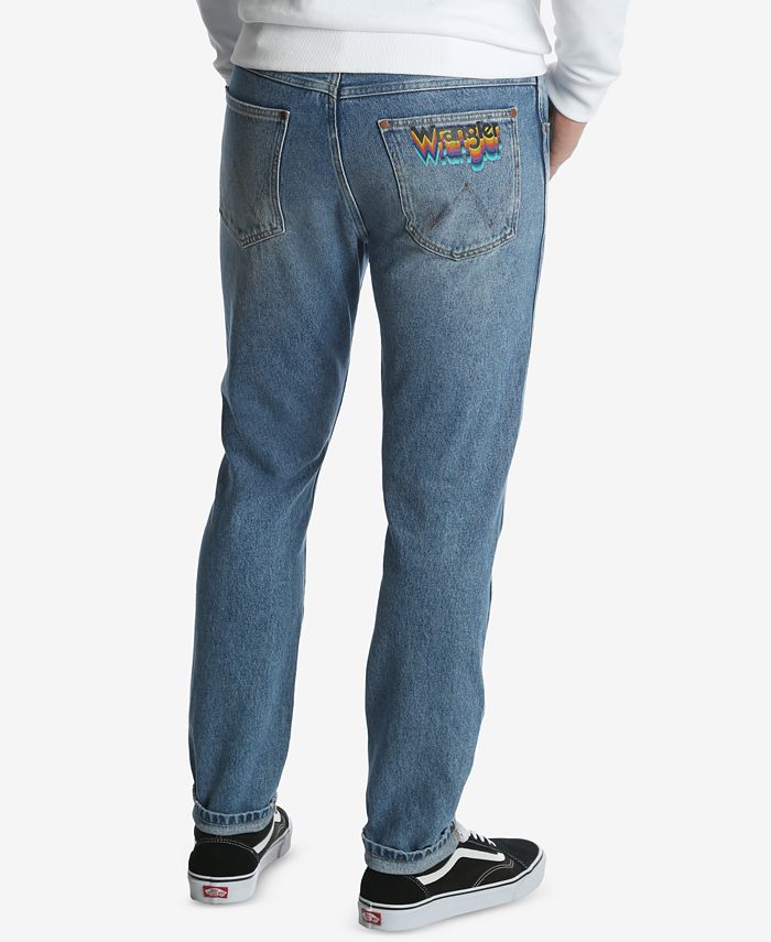 wrangler mens tapered jeans