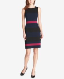 Colorblock Sheath Dress