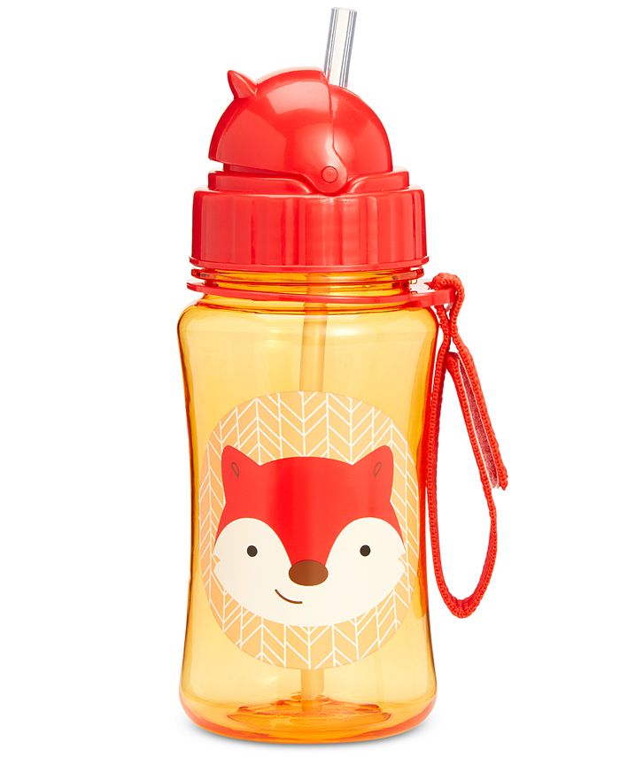 Skip Hop Zoo Straw Bottle, Fox 