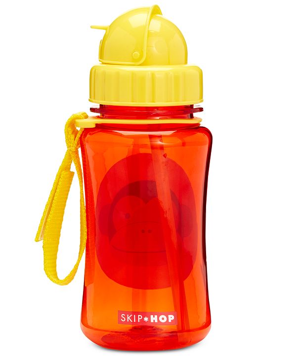 Skip Hop Monkey Zoo Straw Water Bottle & Reviews All Kids