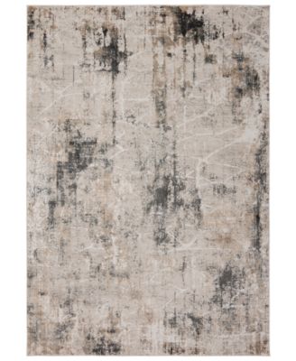 Km Home Alloy Area Rug Collection In Light Blue