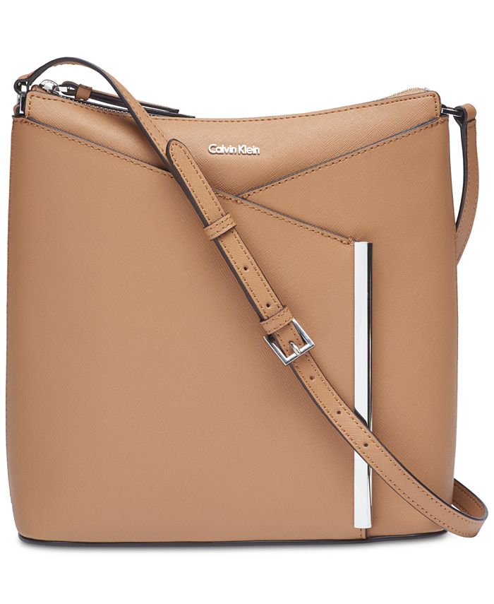 Calvin Klein Mara Saffiano Leather Crossbody Macy s