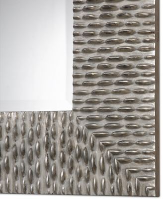 Cressida Distressed Silver Square Mirror