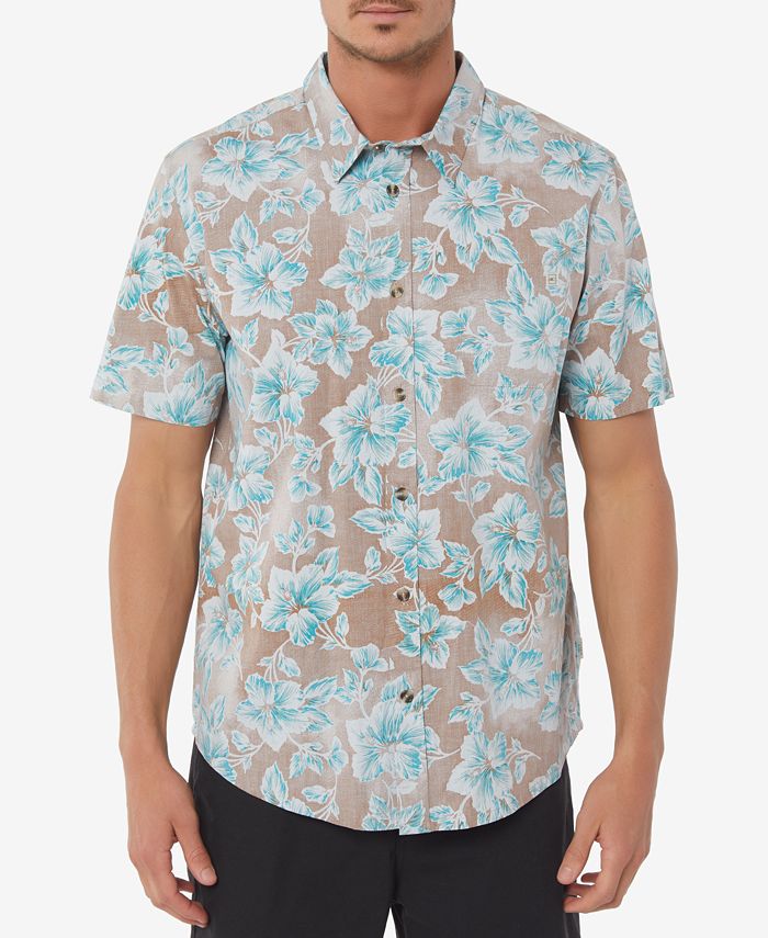 O'Neill Men's Luau Stretch Hawaiian Shirt & Reviews - Casual Button ...