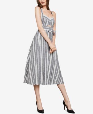 bcbg striped dress