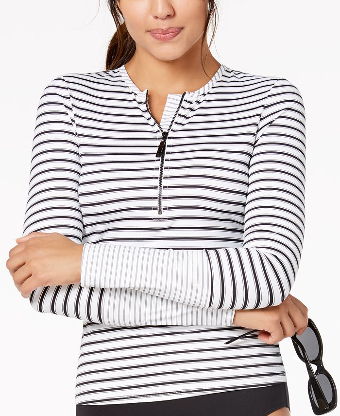 Lauren Ralph Lauren Striped Rash Guard Macy's