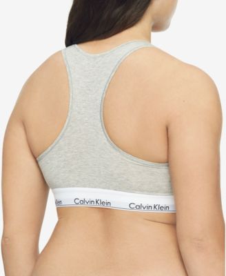 Plus Size Modern Cotton Unlined Bralette QF5116