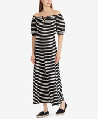 Lauren Ralph Lauren - Lace-Up Maxidress